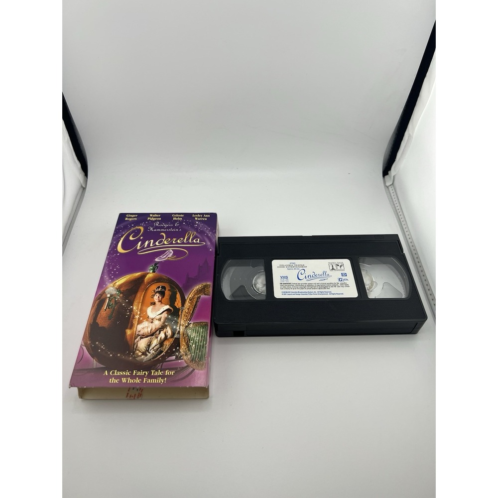 Rodgers And‎ Hammerstein's Cinderella VHS Tape 2002 Family Classic Fairy Tale - Picture 7 of 7
